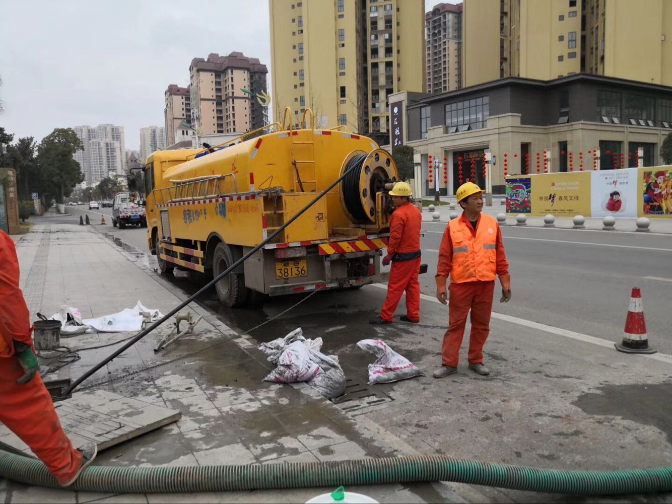 明溪排污管道清淤-管道清洗
