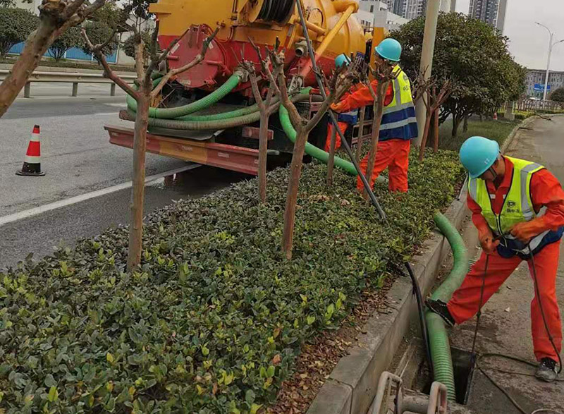 明溪市政管道清淤